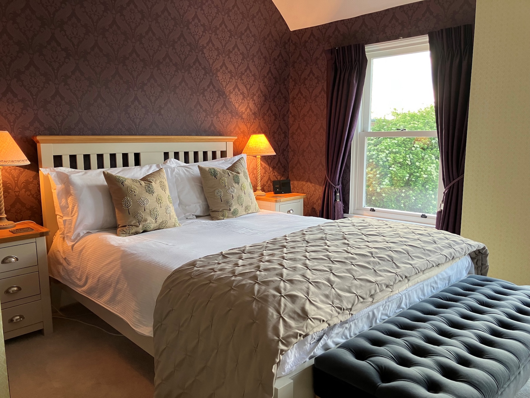 The Mirren Room in No.5 Bed and Breakfast in Rye, East Sussex.